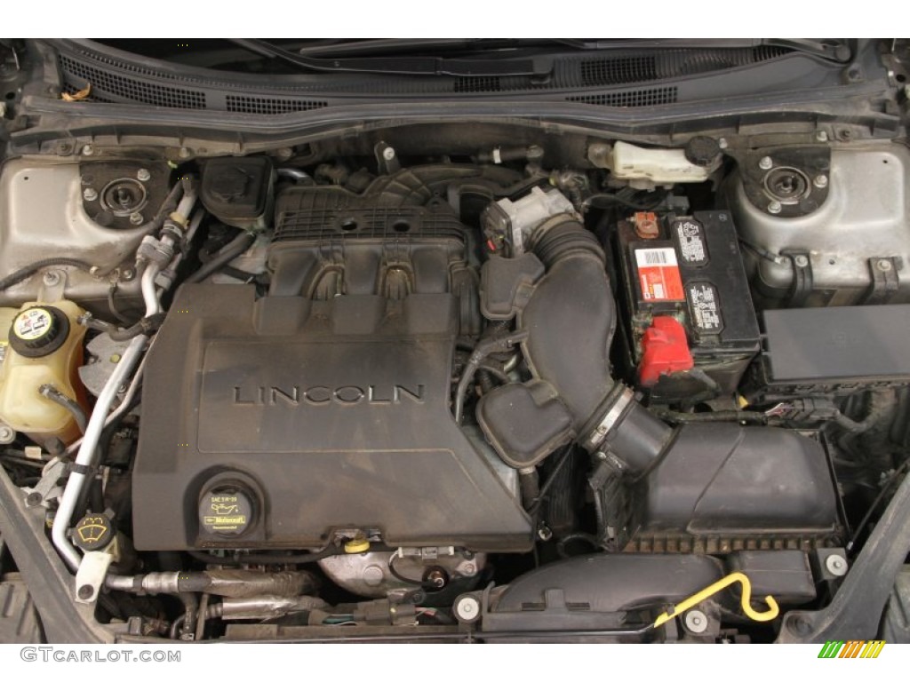 2009 MKZ Sedan - Vapor Silver Metallic / Dark Charcoal photo #17