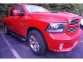 2013 Flame Red Ram 1500 Sport Crew Cab  photo #4