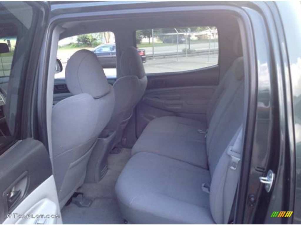 2010 Tacoma V6 SR5 TRD Sport Double Cab 4x4 - Timberland Mica / Graphite photo #6