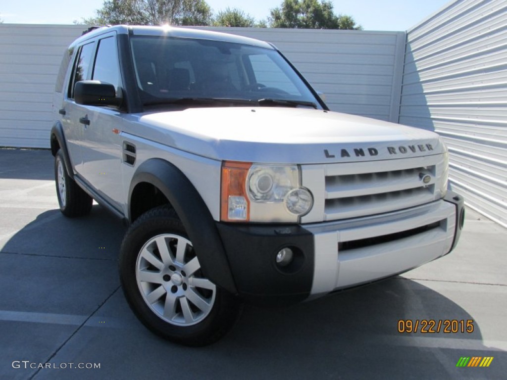 2005 LR3 V8 SE - Zambezi Silver Metallic / Ebony Black photo #1