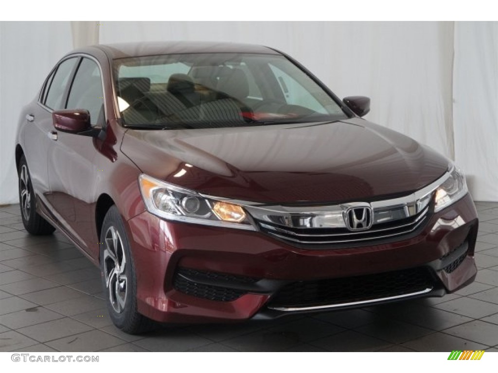 Basque Red Pearl II 2016 Honda Accord LX Sedan Exterior Photo #107383463