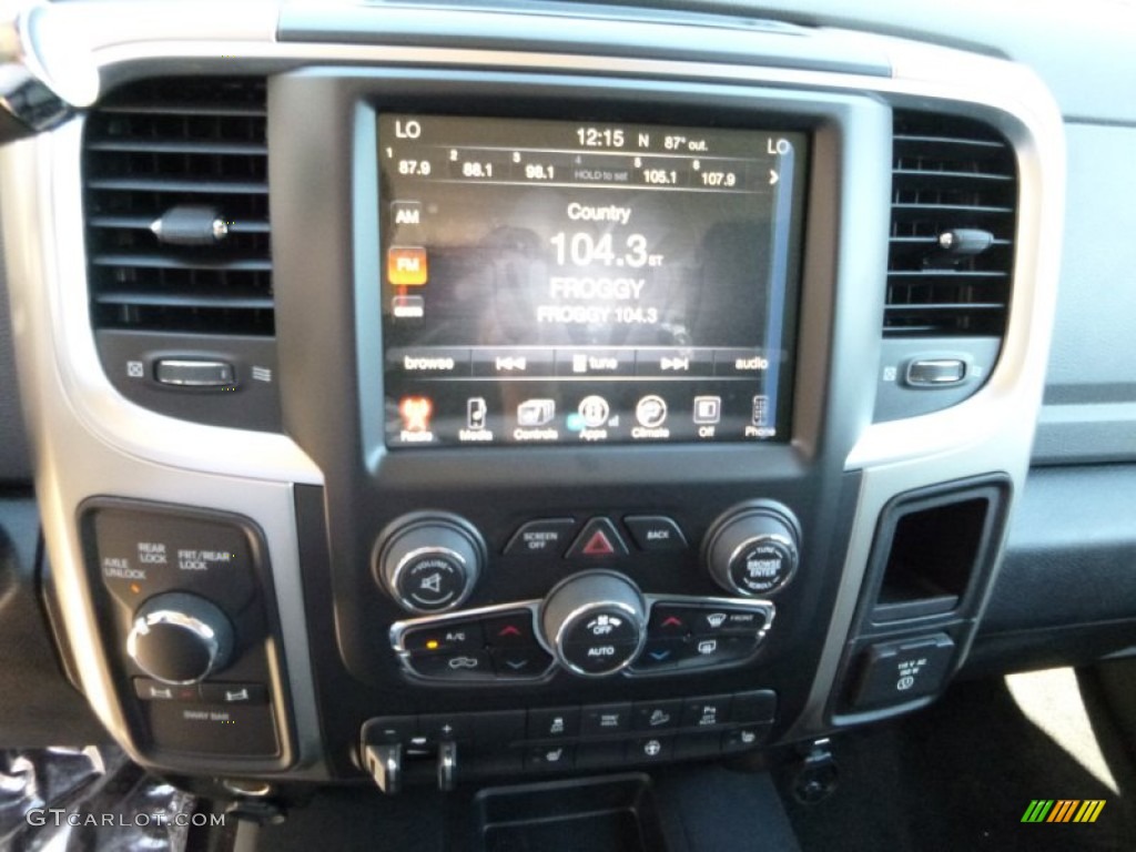 2016 Ram 2500 Power Wagon Crew Cab 4x4 Controls Photo #107383556