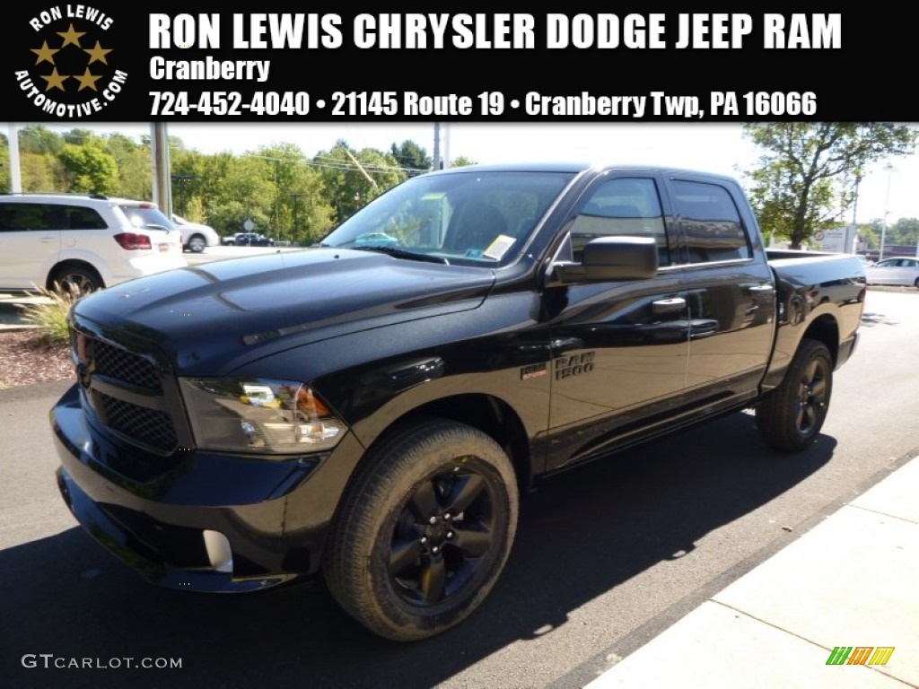 Brilliant Black Crystal Pearl Ram 1500