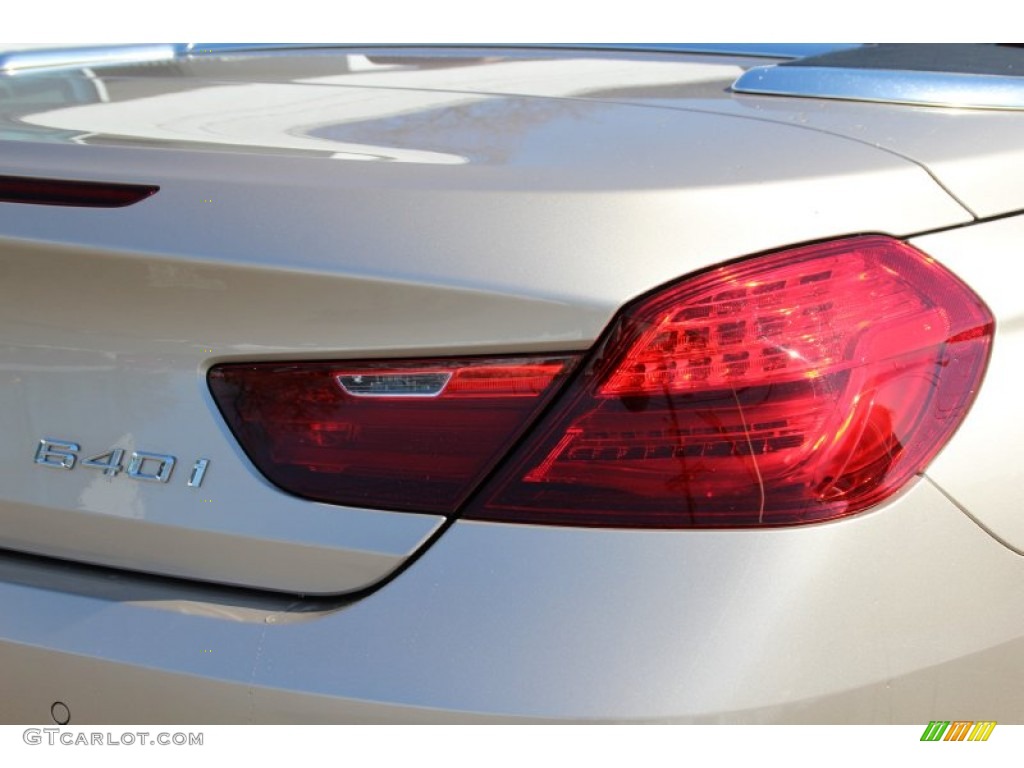 2015 6 Series 640i Convertible - Orion Silver Metallic / Cinnamon Brown photo #22