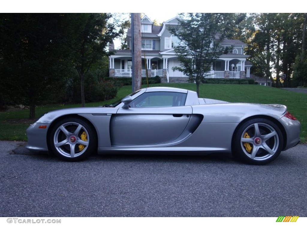 GT Silver Metallic 2005 Porsche Carrera GT Standard Carrera GT Model Exterior Photo #107384171