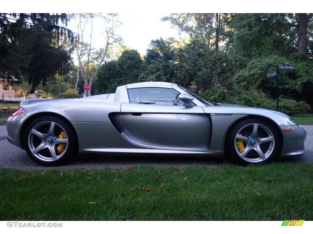 GT Silver Metallic 2005 Porsche Carrera GT Standard Carrera GT Model Exterior Photo #107384308