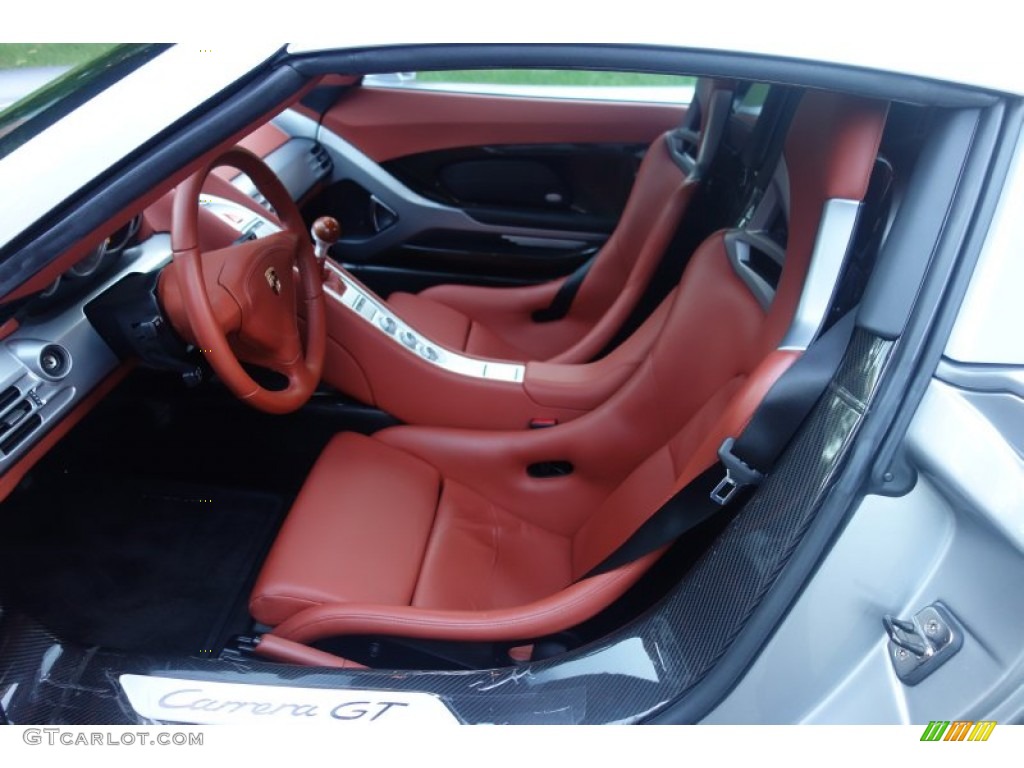 2005 Porsche Carrera GT Standard Carrera GT Model Front Seat Photo #107384678