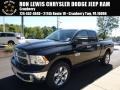 Brilliant Black Crystal Pearl 2016 Ram 1500 Big Horn Quad Cab 4x4