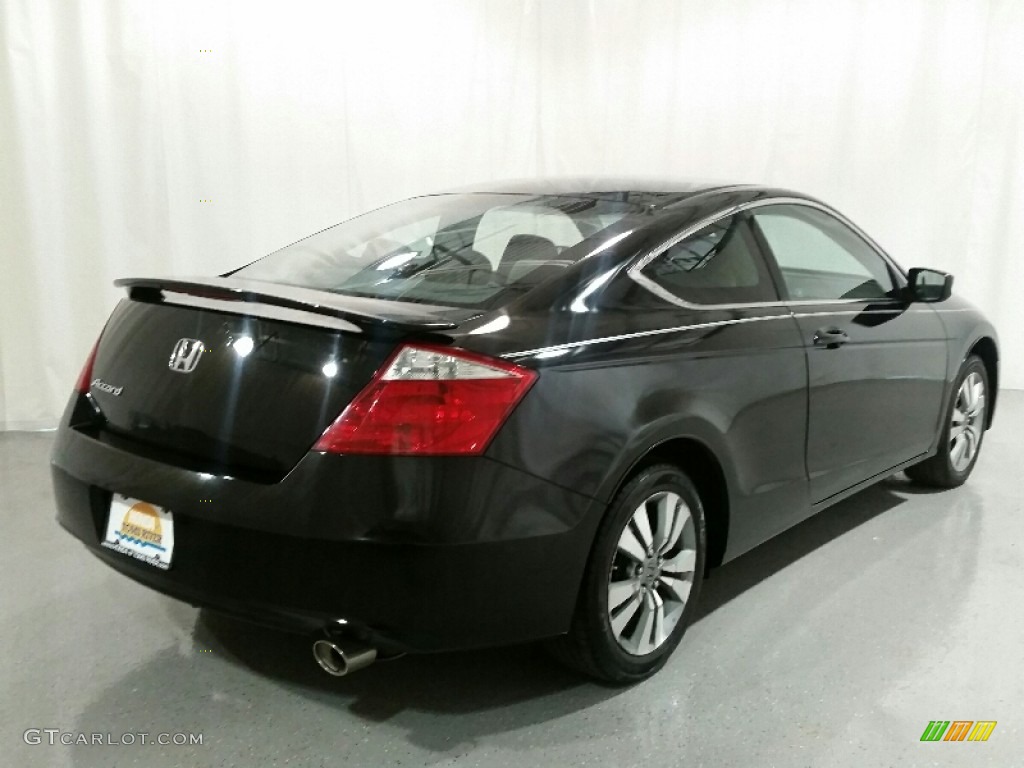 2009 Accord LX-S Coupe - Crystal Black Pearl / Black photo #11