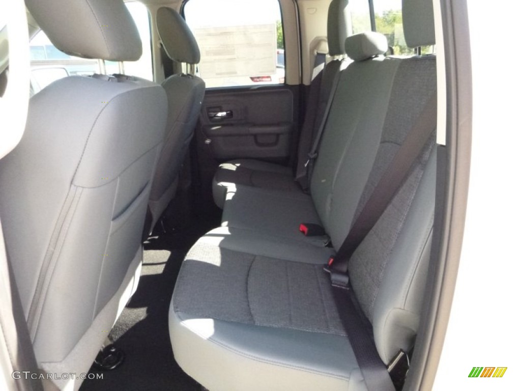 Black/Diesel Gray Interior 2016 Ram 1500 Big Horn Quad Cab 4x4 Photo #107385406