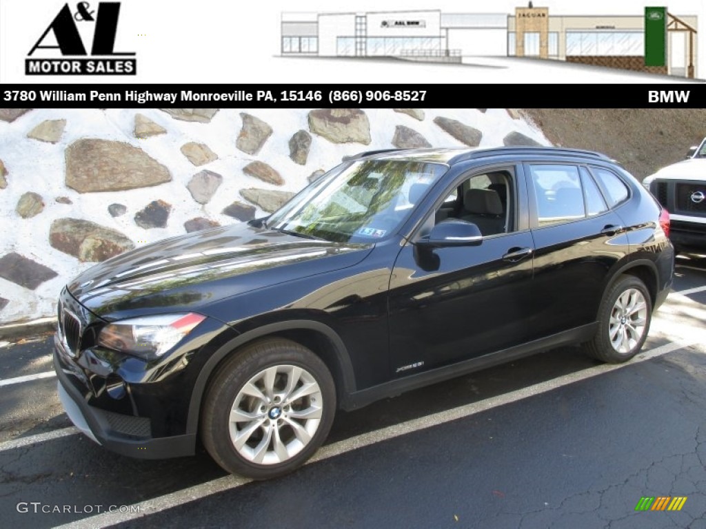 2013 X1 xDrive 28i - Jet Black / Black photo #1