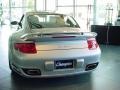 2009 Arctic Silver Metallic Porsche 911 Turbo Coupe  photo #3