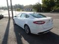 2013 White Platinum Metallic Tri-coat Ford Fusion Titanium AWD  photo #4