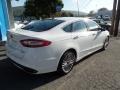 2013 White Platinum Metallic Tri-coat Ford Fusion Titanium AWD  photo #6