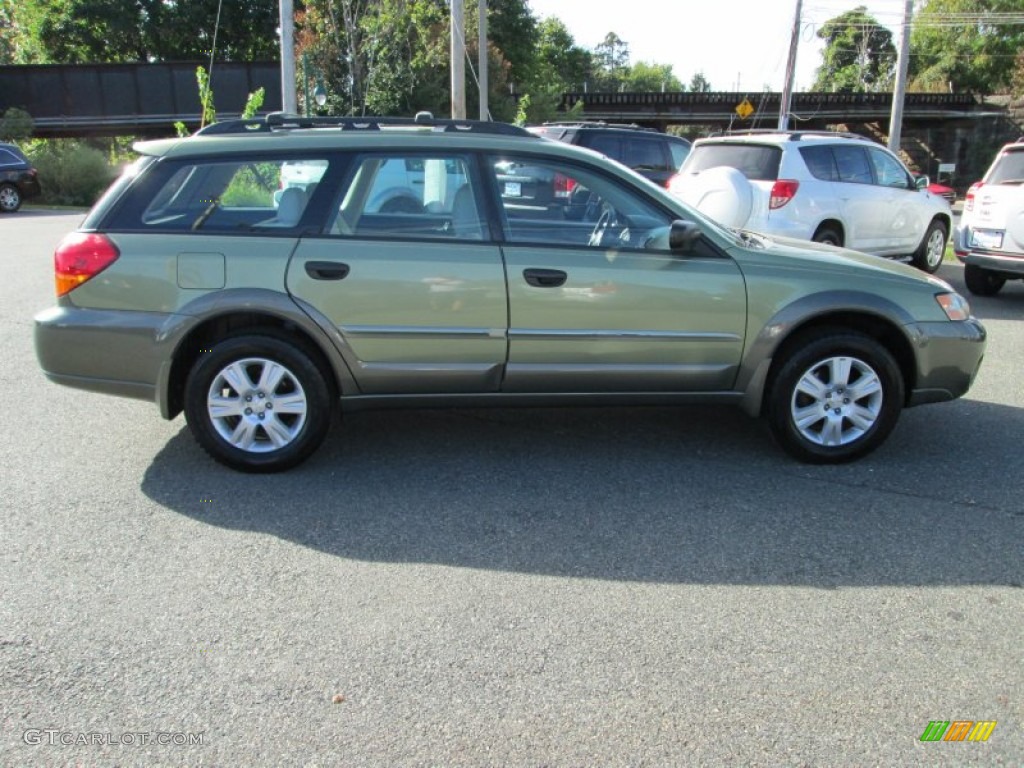 2005 Outback 2.5i Wagon - Willow Green Opal / Taupe photo #5