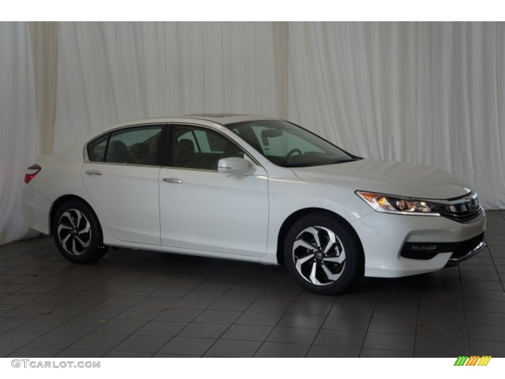 White Orchid Pearl 2016 Honda Accord EX-L Sedan Exterior Photo #107386454