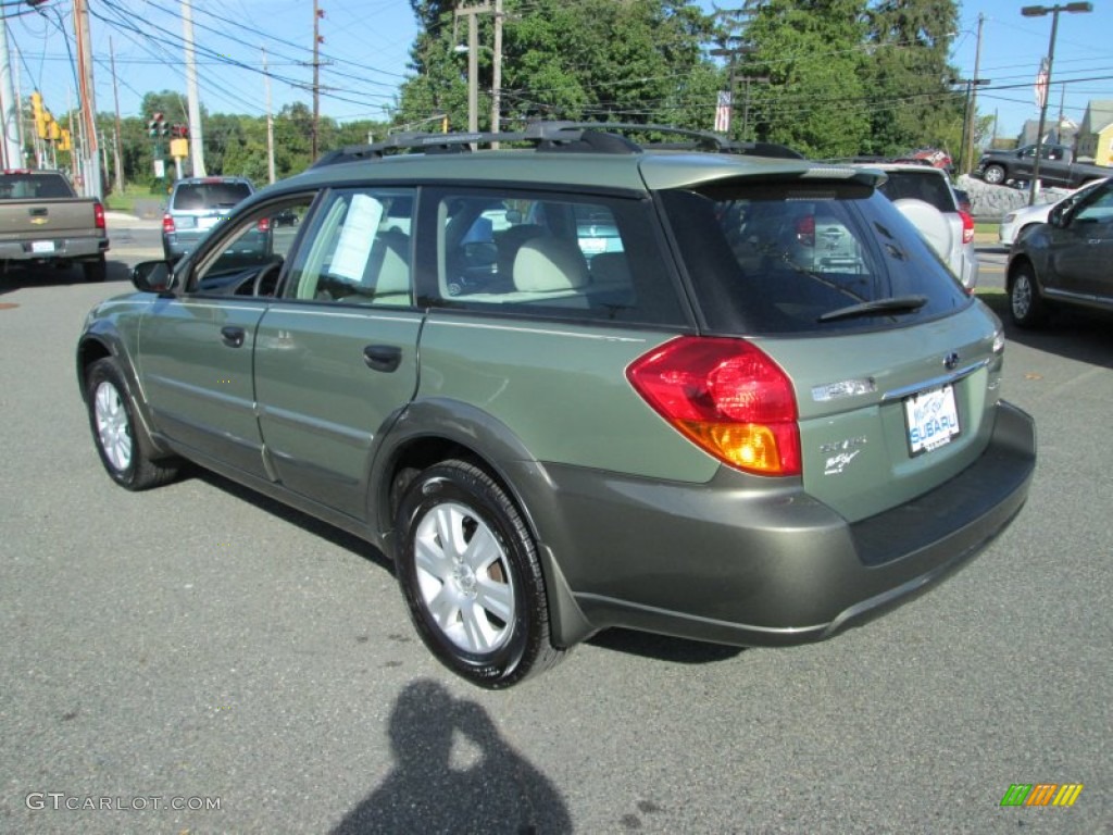 2005 Outback 2.5i Wagon - Willow Green Opal / Taupe photo #8