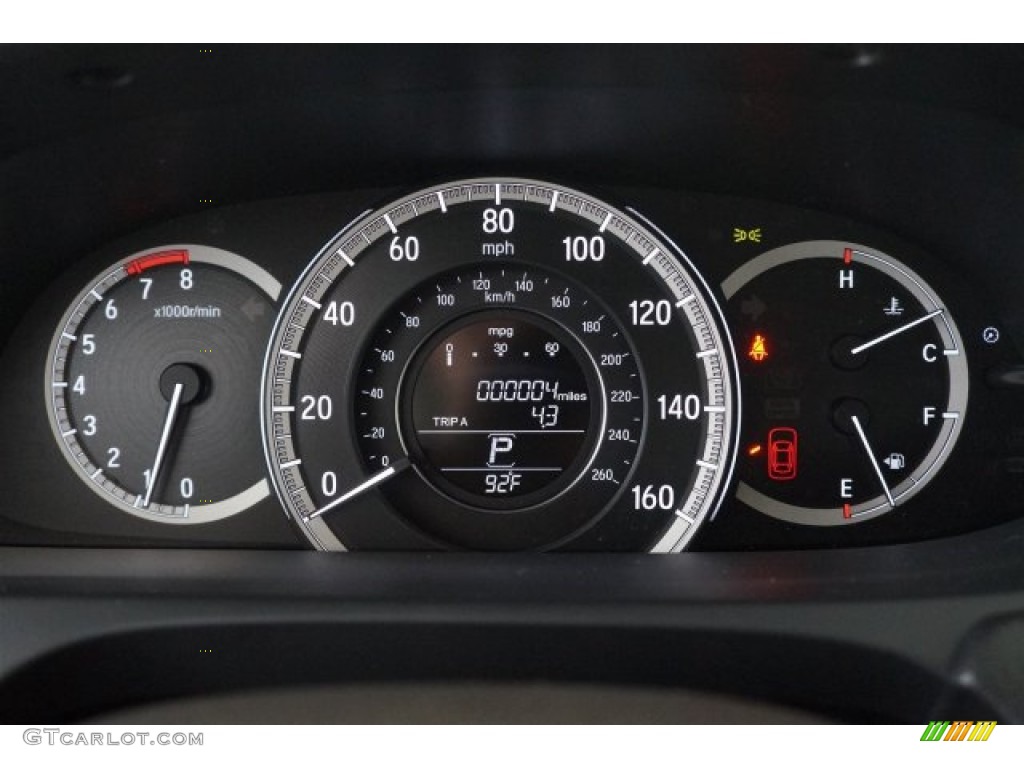 2016 Honda Accord EX-L Sedan Gauges Photo #107386882