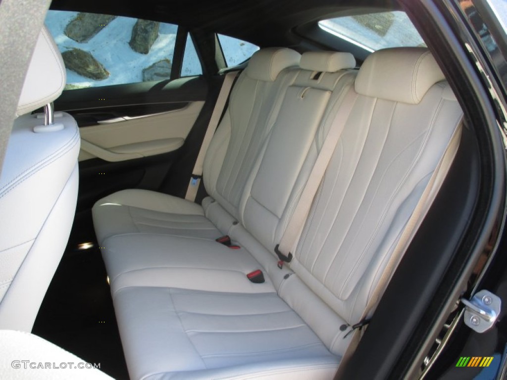2016 BMW X6 xDrive35i Rear Seat Photo #107387198