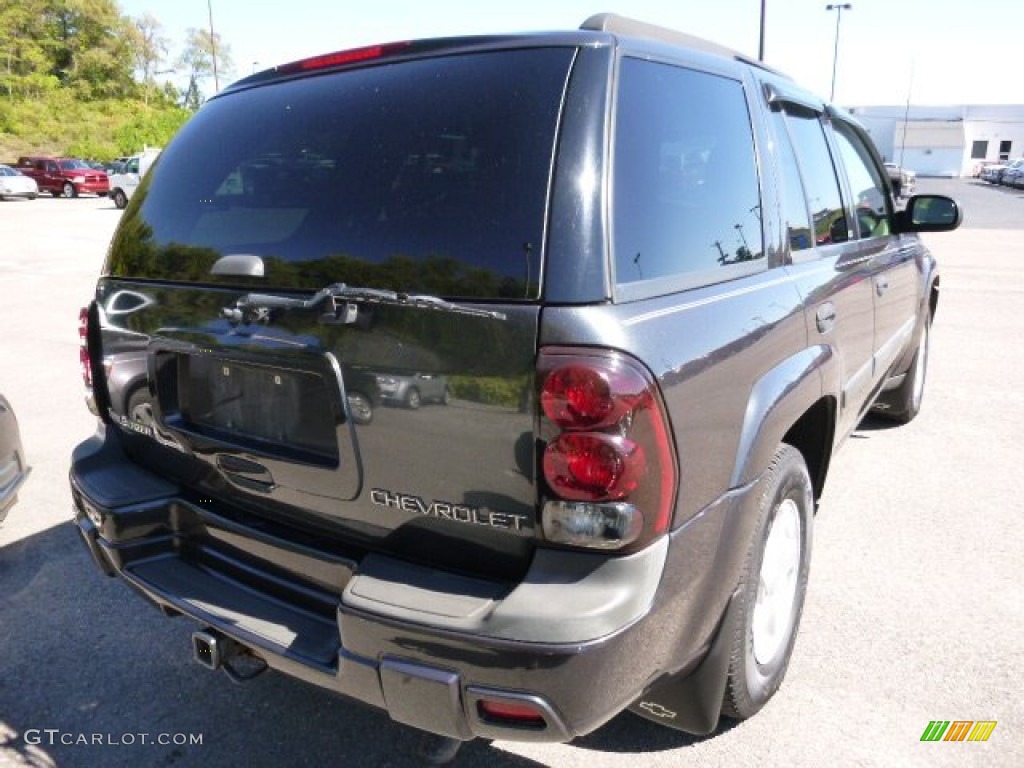 2004 TrailBlazer LS 4x4 - Dark Gray Metallic / Dark Pewter photo #4