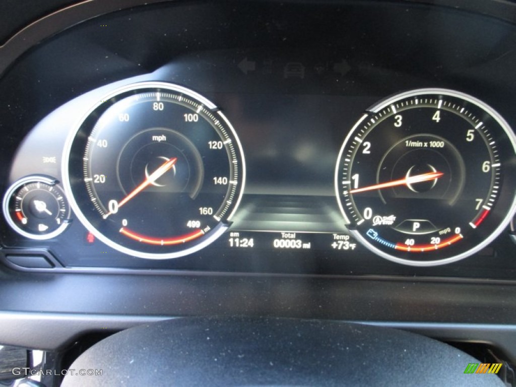 2016 BMW X6 xDrive35i Gauges Photo #107387375