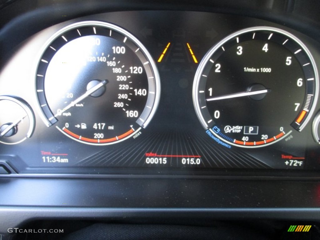 2016 BMW X5 xDrive50i Gauges Photo #107387801