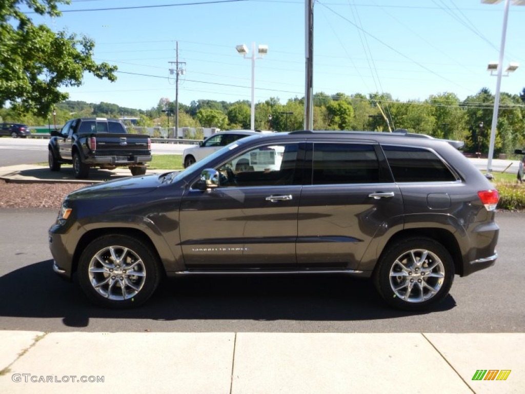 Granite Crystal Metallic 2015 Jeep Grand Cherokee Summit 4x4 Exterior Photo #107387869