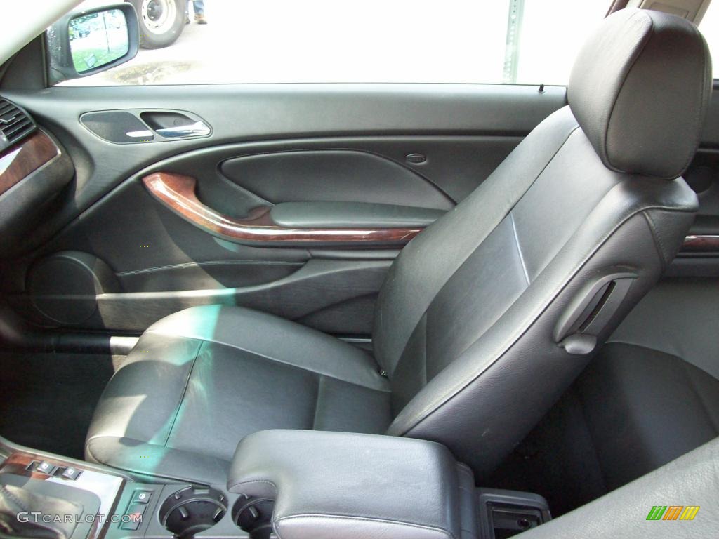 2004 3 Series 330i Coupe - Silver Grey Metallic / Black photo #9