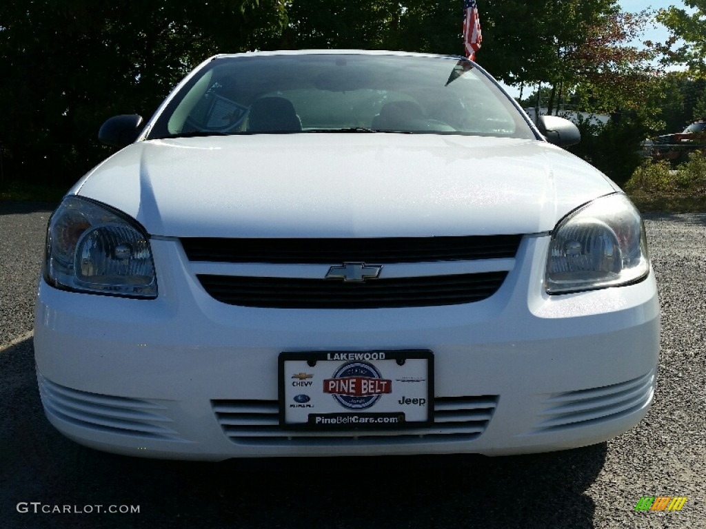 2010 Cobalt LS Coupe - Summit White / Gray photo #2