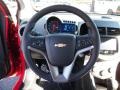2016 Chevrolet Sonic Jet Black/Dark Titanium Interior Steering Wheel Photo