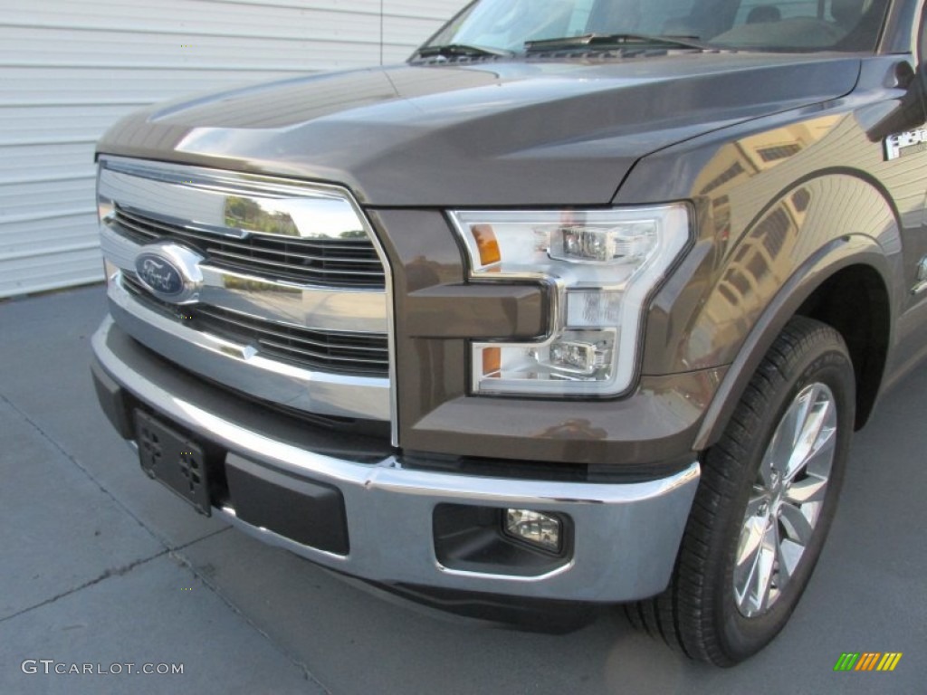 2015 F150 King Ranch SuperCrew - Caribou Metallic / King Ranch Java/Mesa photo #10