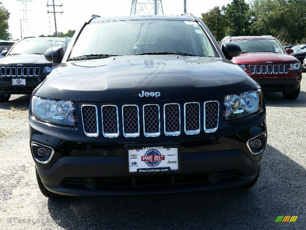 2016 Compass High Altitude 4x4 - Black / Dark Slate Gray photo #2