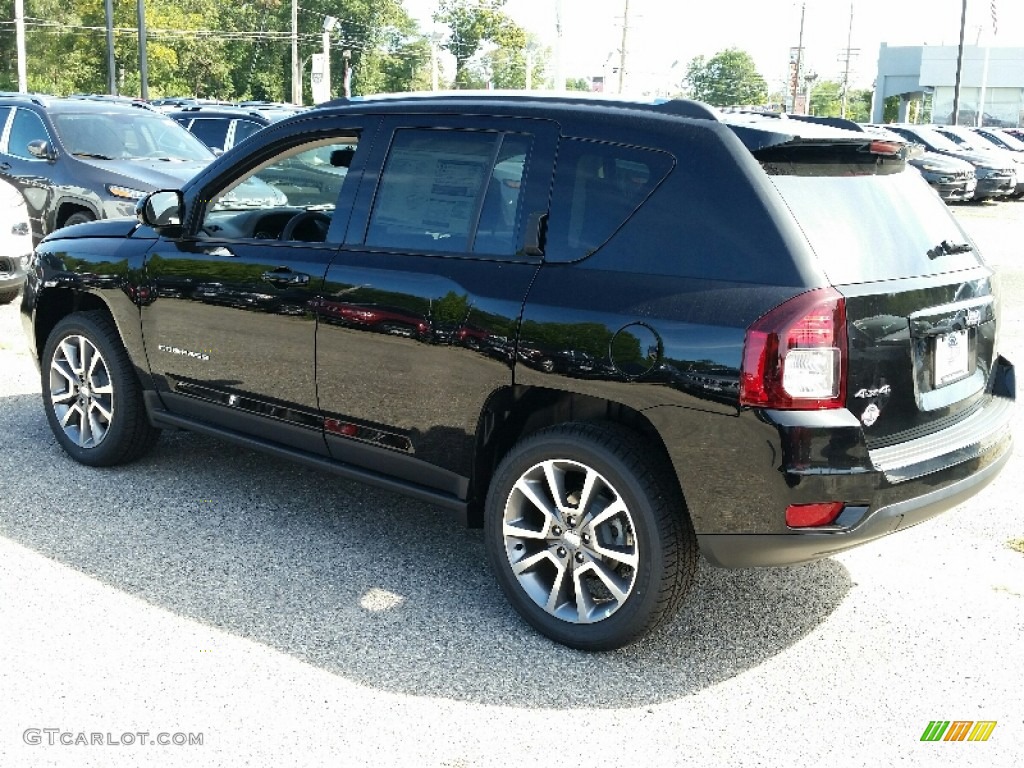 2016 Compass High Altitude 4x4 - Black / Dark Slate Gray photo #4