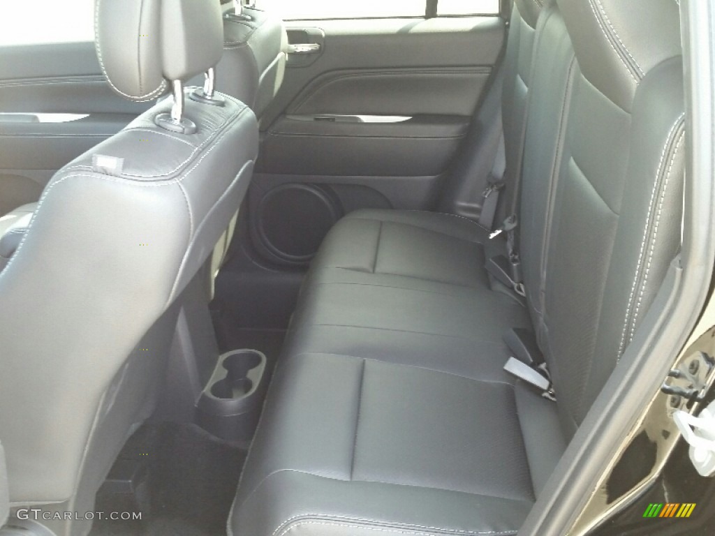 2016 Compass High Altitude 4x4 - Black / Dark Slate Gray photo #6