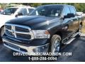 2016 Brilliant Black Crystal Pearl Ram 1500 Big Horn Crew Cab 4x4  photo #1