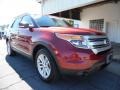 2014 Ruby Red Ford Explorer XLT 4WD  photo #10