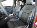 2016 Mercedes-Benz GLE Black Pearl/Black Interior Front Seat Photo