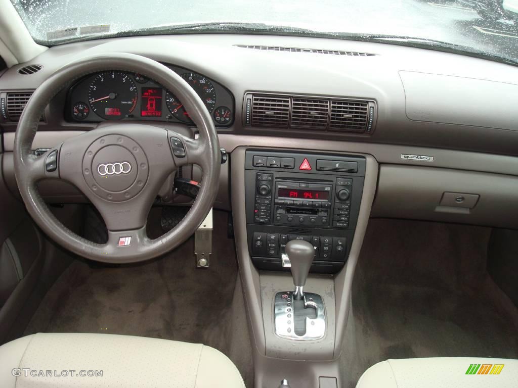 2001 A4 1.8T quattro Sedan - Casablanca White / Ecru/Clay photo #24