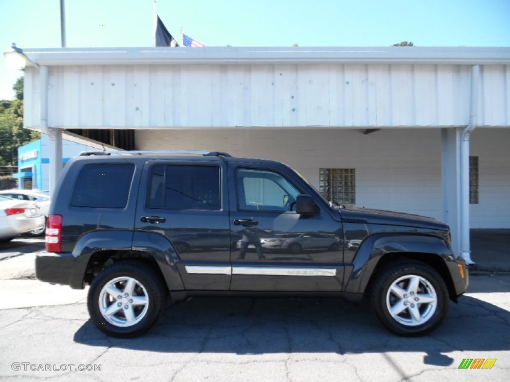 2010 Liberty Limited 4x4 - Dark Charcoal Pearl / Dark Slate Gray photo #1