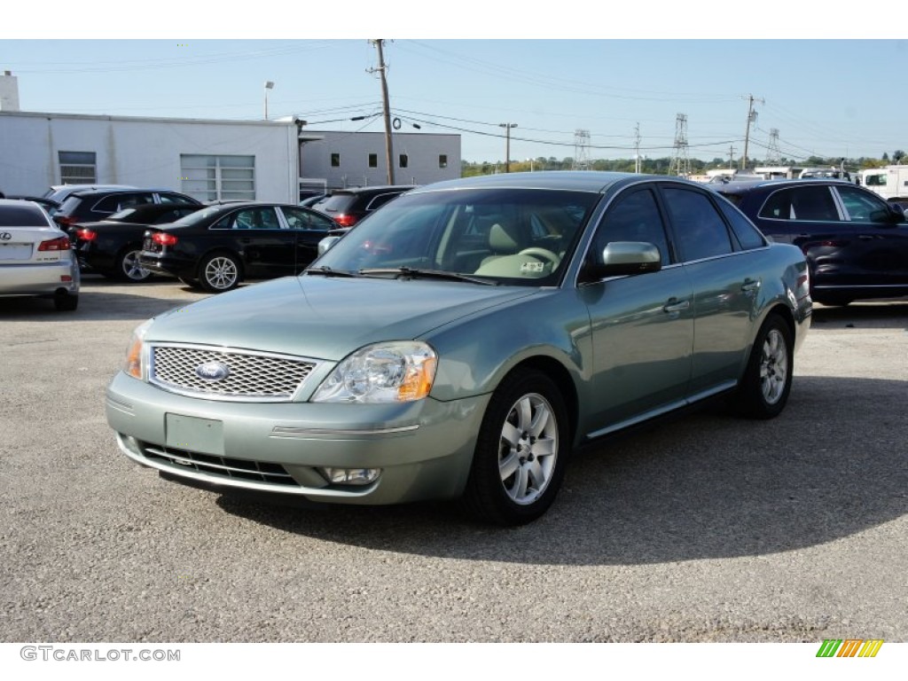 2007 Five Hundred SEL - Titanium Green Metallic / Pebble photo #3