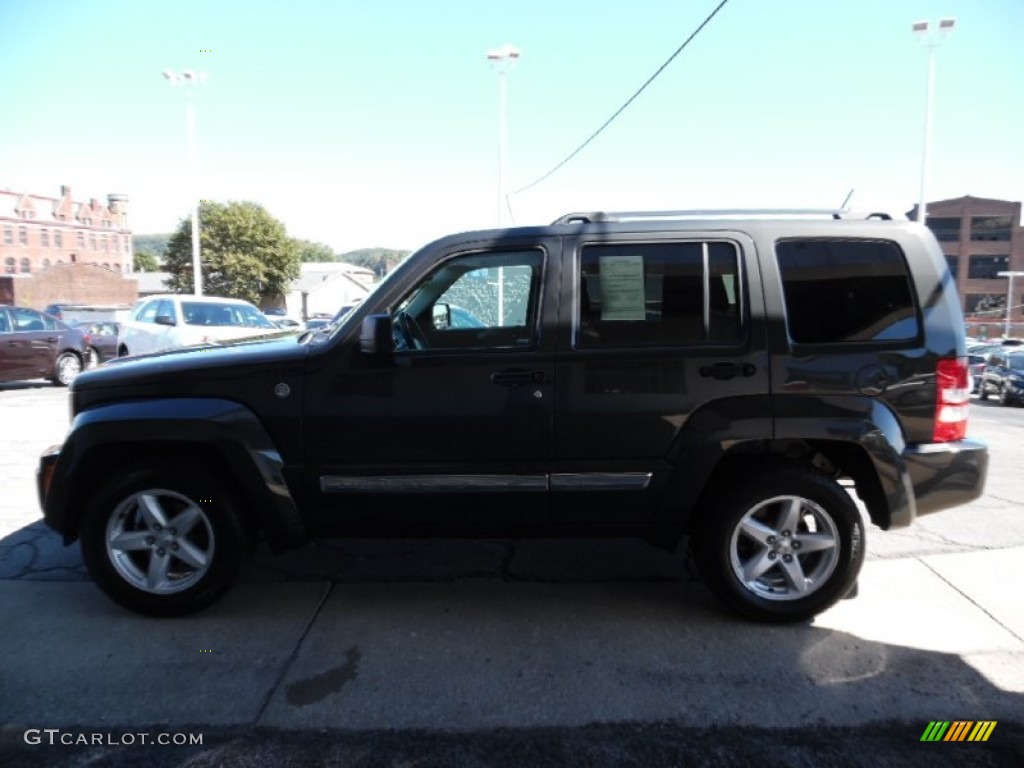 2010 Liberty Limited 4x4 - Dark Charcoal Pearl / Dark Slate Gray photo #7