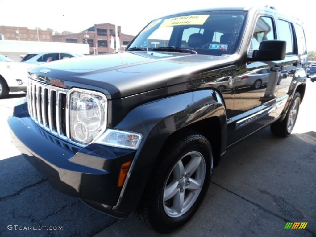 2010 Liberty Limited 4x4 - Dark Charcoal Pearl / Dark Slate Gray photo #8