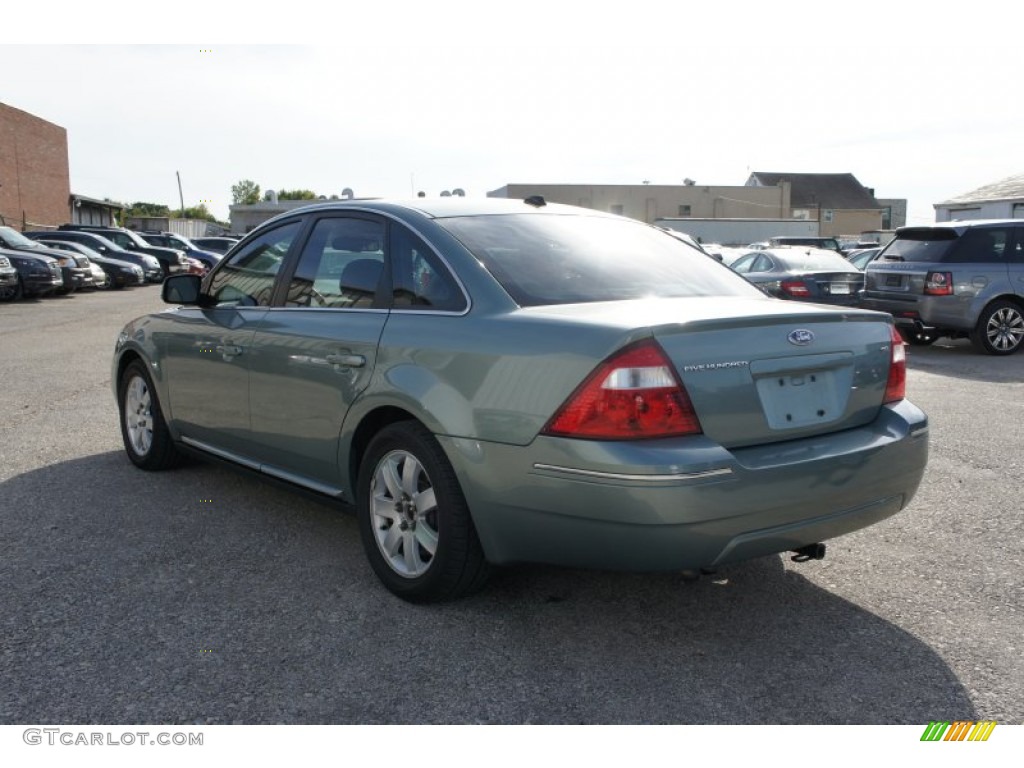 2007 Five Hundred SEL - Titanium Green Metallic / Pebble photo #5