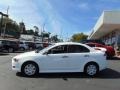 2010 Wicked White Metallic Mitsubishi Lancer DE  photo #6