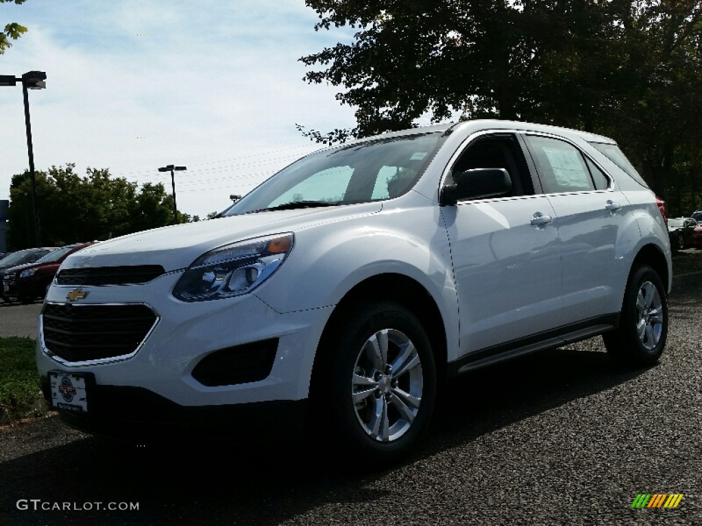 2016 Equinox LS - Summit White / Light Titanium photo #1