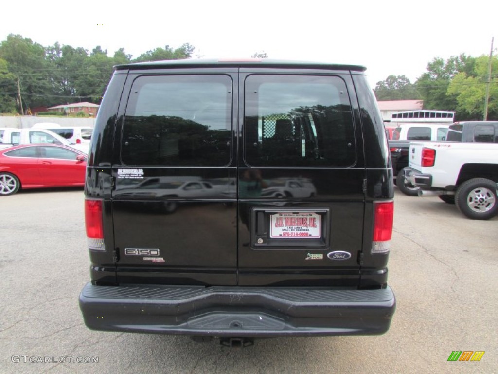 2014 E-Series Van E150 Cargo Van - Black / Medium Flint photo #9