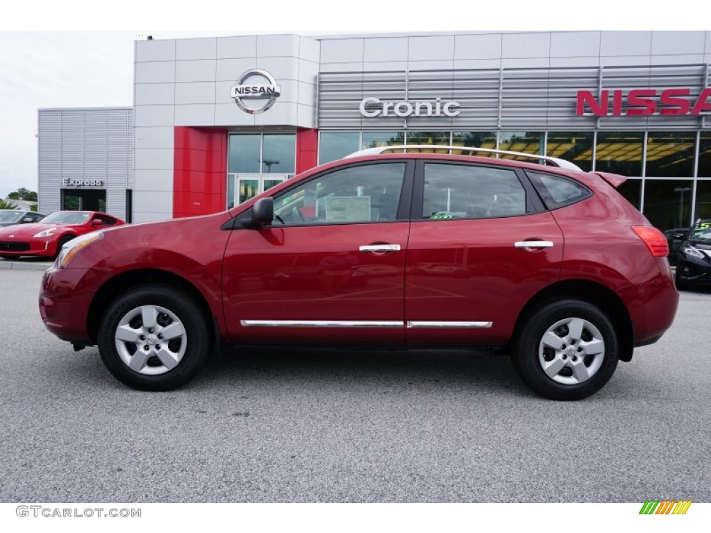 2015 Rogue Select S - Cayenne Red / Black photo #2