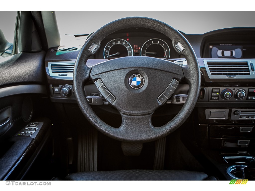 2008 7 Series 750Li Sedan - Alpine White / Black photo #4