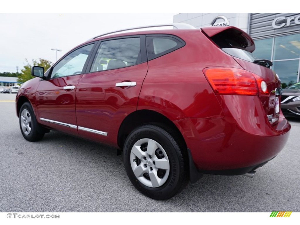 2015 Rogue Select S - Cayenne Red / Black photo #3