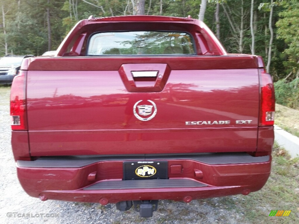 2005 Escalade EXT AWD - Red E / Shale photo #5